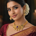 Royal Noor Premium Kundan Choker Set for Women & Girls