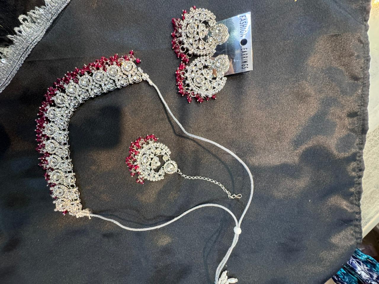 Noor Royale Diamond Choker Set